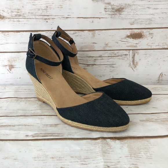 nine west ava espadrille wedge sandals